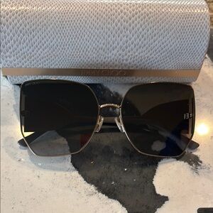 Jimmy Choo Black Sunglasses
